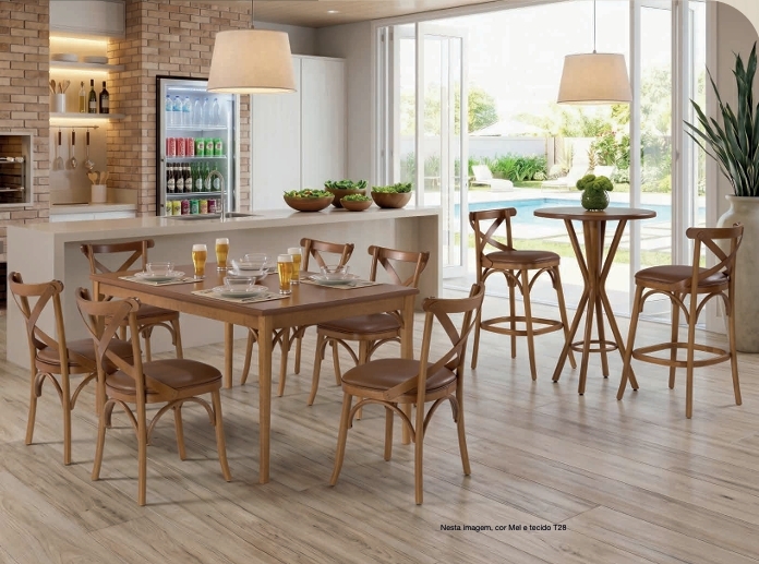 Conjunto 22 | Mesa + Cadeira | Consulte Valores na Descrição! | Rossil 1026