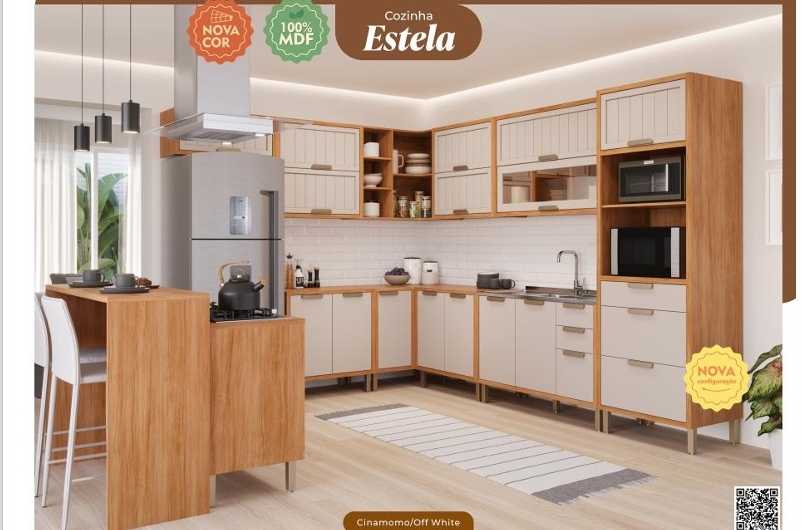 Cozinha Modulada Estela | MGM 0825 