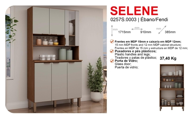 Kit Cozinha Selene | Genialflex 0826