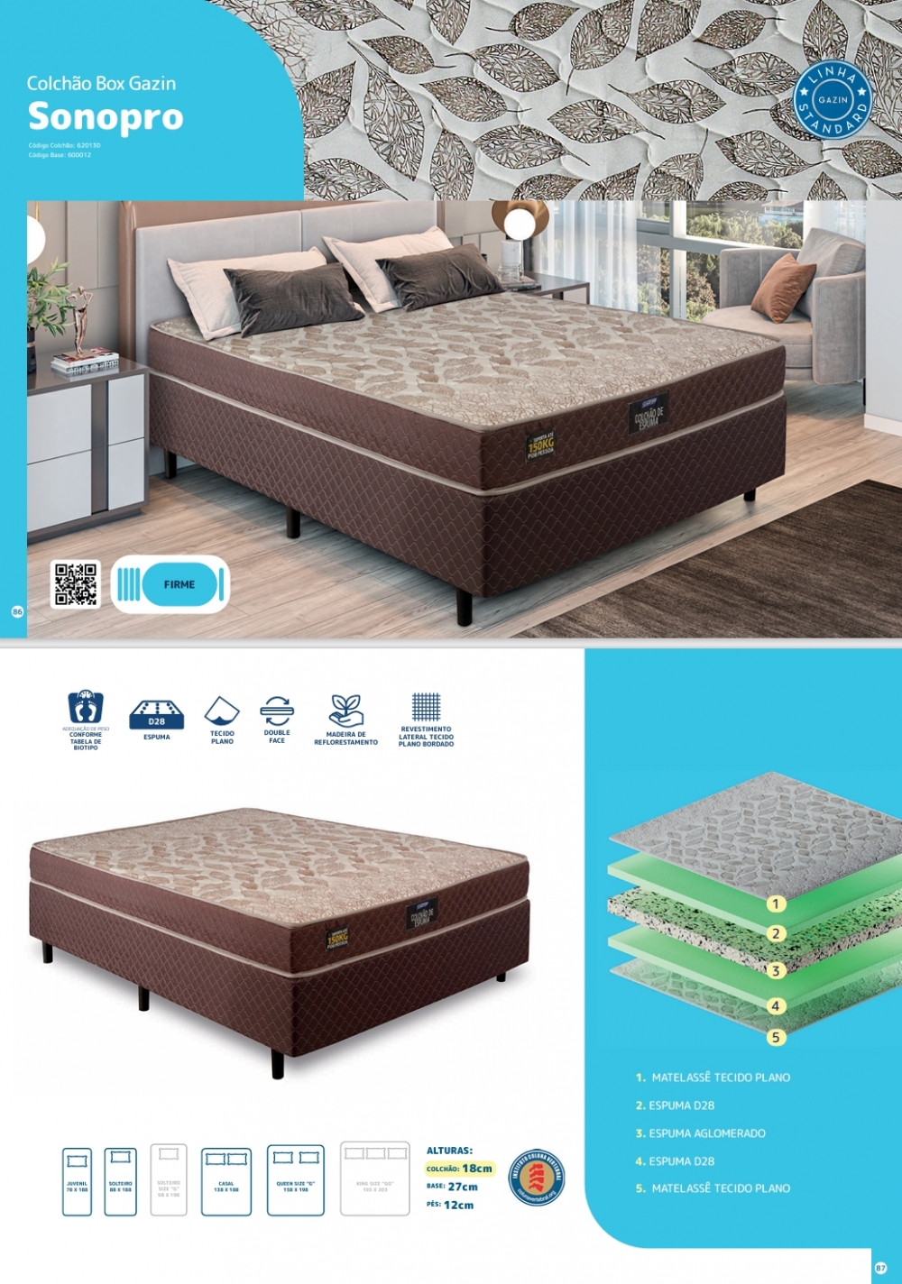 Colchão Box Sonopro | Gazin | Venda : +40% 0425