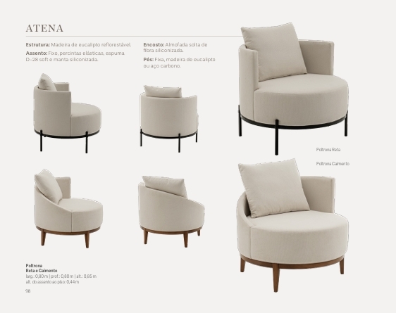 Poltrona Atena | Treviso 1025