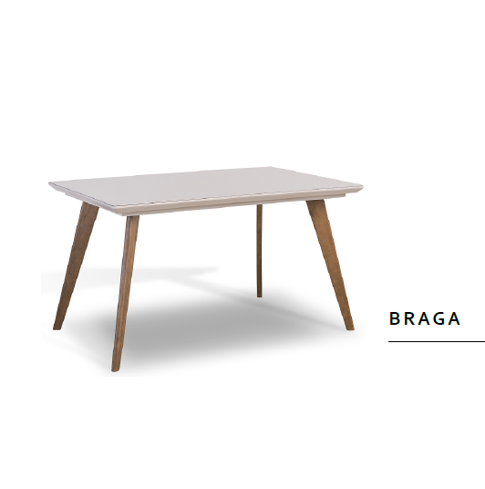 Mesa 120x80 Braga | L2 Design Mobiliário
