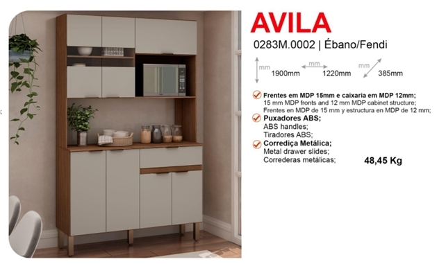 Cozinha Compacta Avila | Genialflex 0826