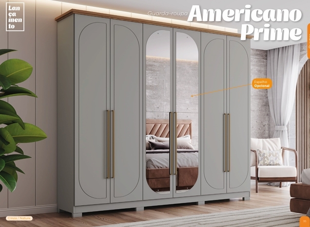 Roupeiro Americano Prime | Henn | Venda : -60% 0925