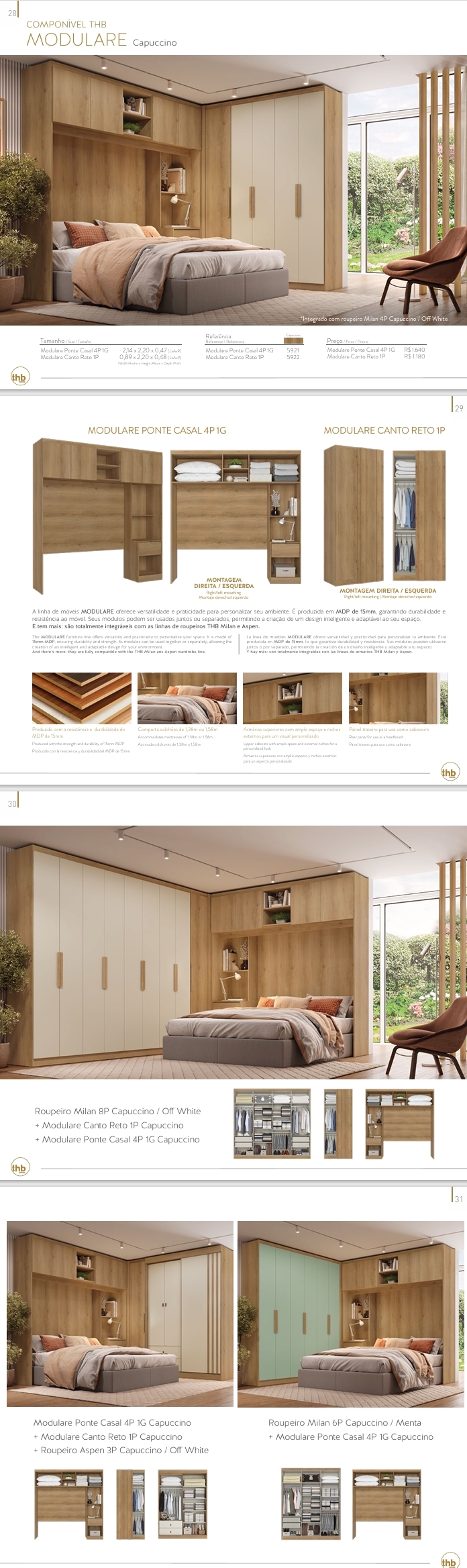 Componível Modulare | Venda:-45% | THB 0925