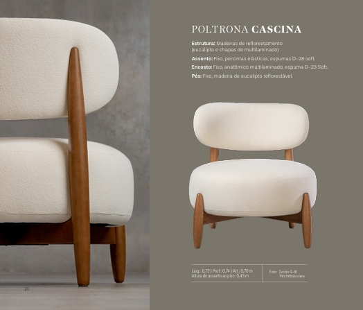 Poltrona Cascina | Treviso 1025