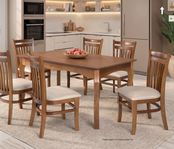 Conjunto 16 | Mesa + Cadeira | Consulte Valores na Descrição! | Rossil 1026