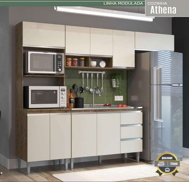 Cozinha Modulada Athena | IRM  