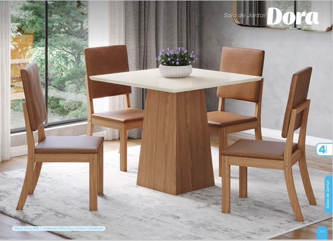 Sala De Jantar Dora | Henn | Venda : -60% 0925