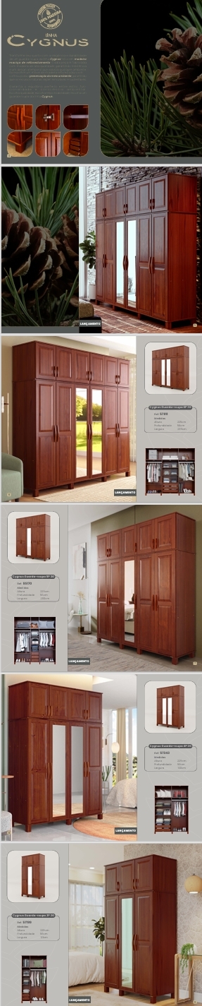 Linha Cygnus | Roupeiros | 57911 - 55170 - 57343 - 57199 | Serpil 0625