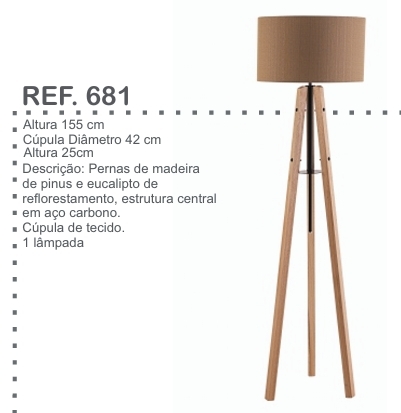 Luminária 681 | Luminum 0626