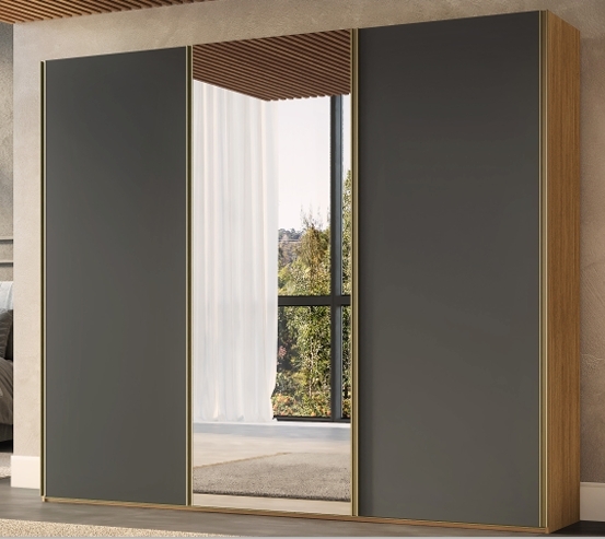 Roupeiro Raffinato 3P | Belmax 0826