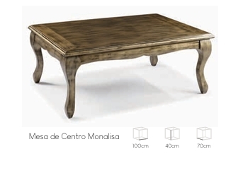 Mesa De Centro Monalisa | Sol Móveis 0526