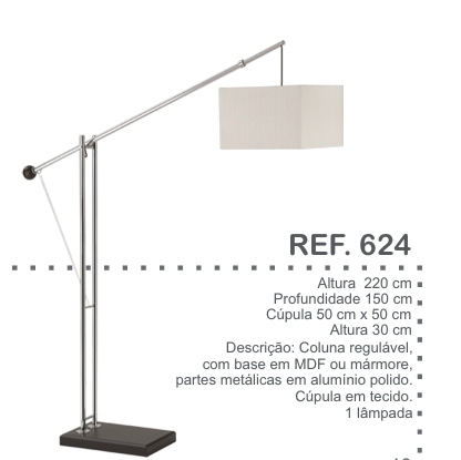 Luminária 624 | Luminum 0626