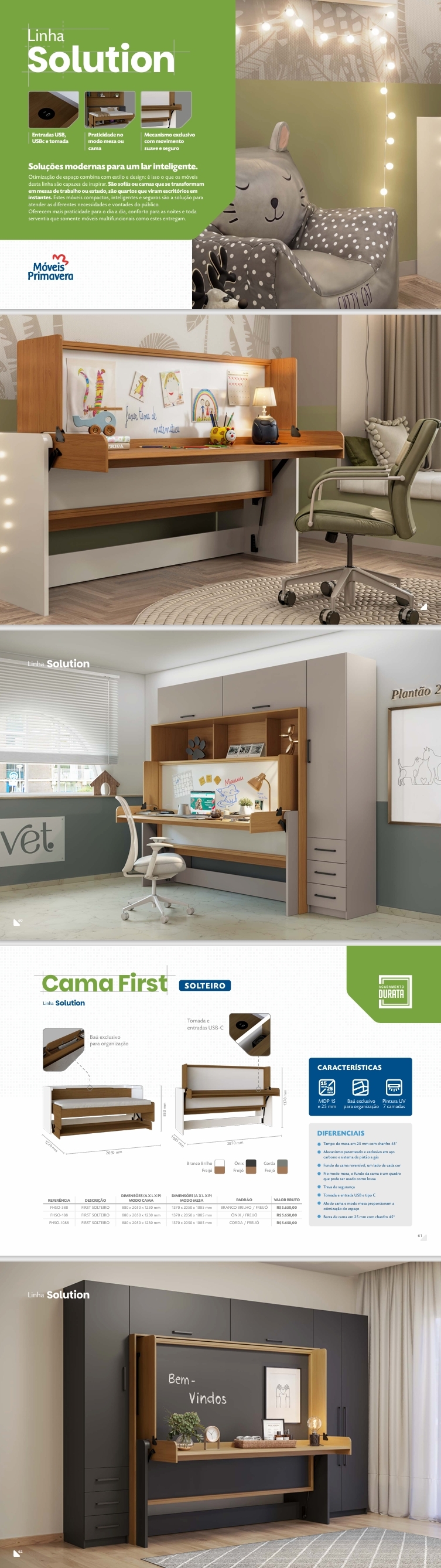 Linha Solution | First - Connection | Primavera : Venda -40% 0325