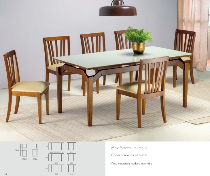 Conjunto Vicenza | Mesa + Cadeira | ACG 0526