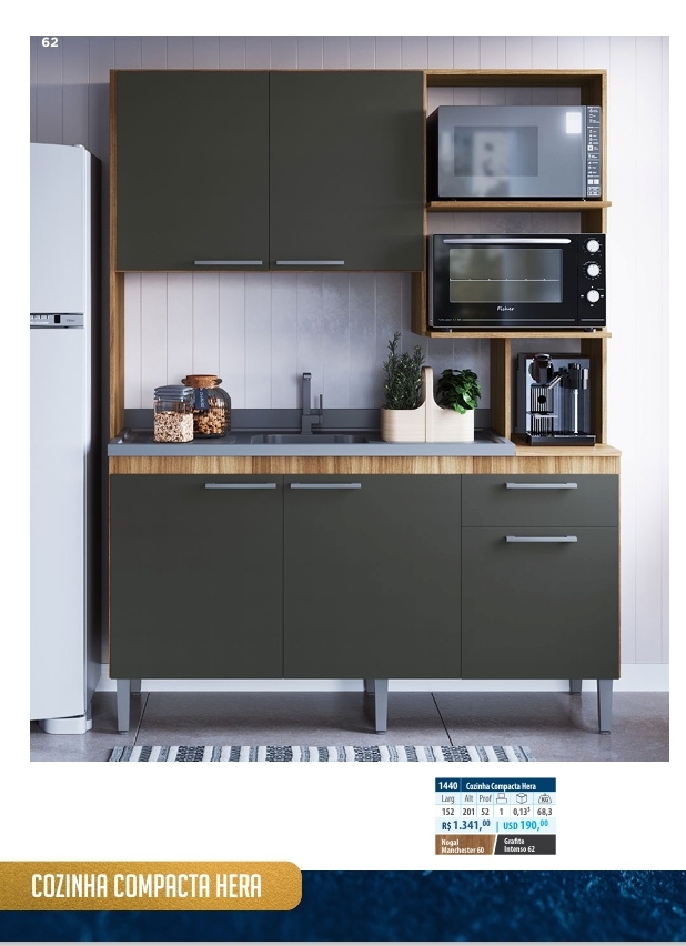 Cozinhas Compactas | Hera - Diva - Jade - Promocional - Mira | Mac Venda : -40% 0925