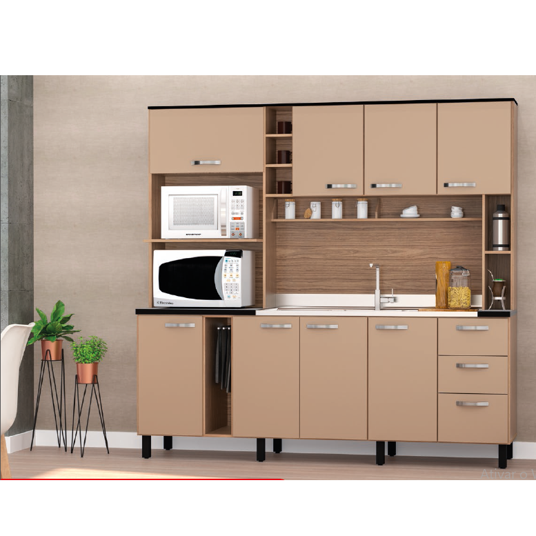 Cozinha Compacta Lisa | Regale 