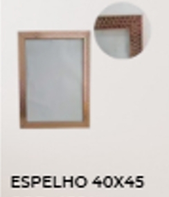 Espelho 40x45 | 4564 | Lindelli 0326