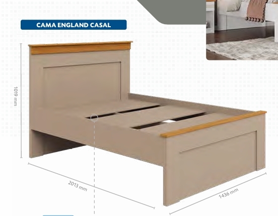 Cama England Casal | Primavera 0826