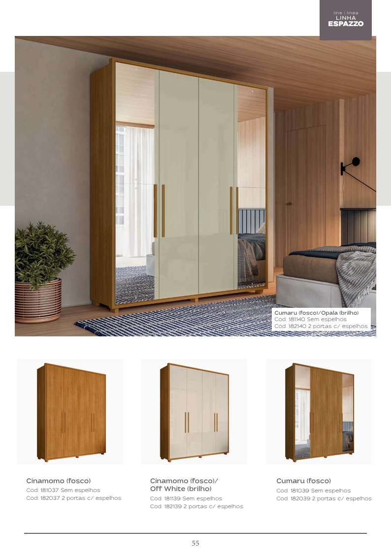 Roupeiro Greco | Madetec 1125