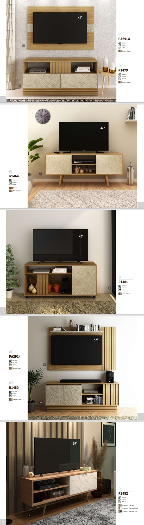 Linha de Estar | PA2913 - R1479 - R1464 - R1481 - R1480 - R1482 - R1486 | Tecnomobili 0825