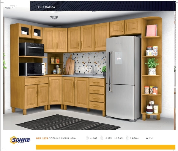 Linha Maciça | 2379 - 2707 - 2301 - 2323 | Sonne Móveis 0825