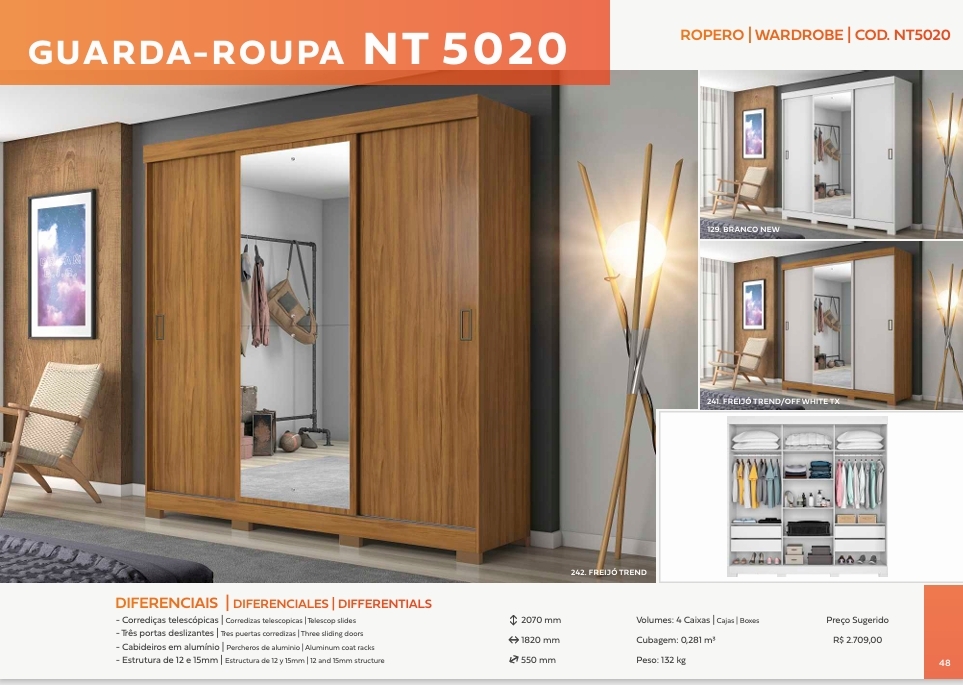Roupeiro | NT 5020 | Notável 0426