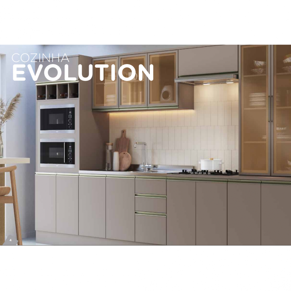 Cozinha Modulada Sob Medida Evolution | Cadorin 