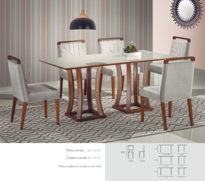 Conjunto Lérida | Mesa + Cadeira | ACG 0526