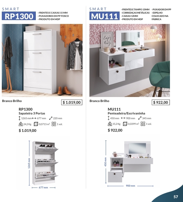 Linha Smart | RP1300 - MU111 - MT102 -MT105 - MU500 | Decibal Venda : -60% 0925