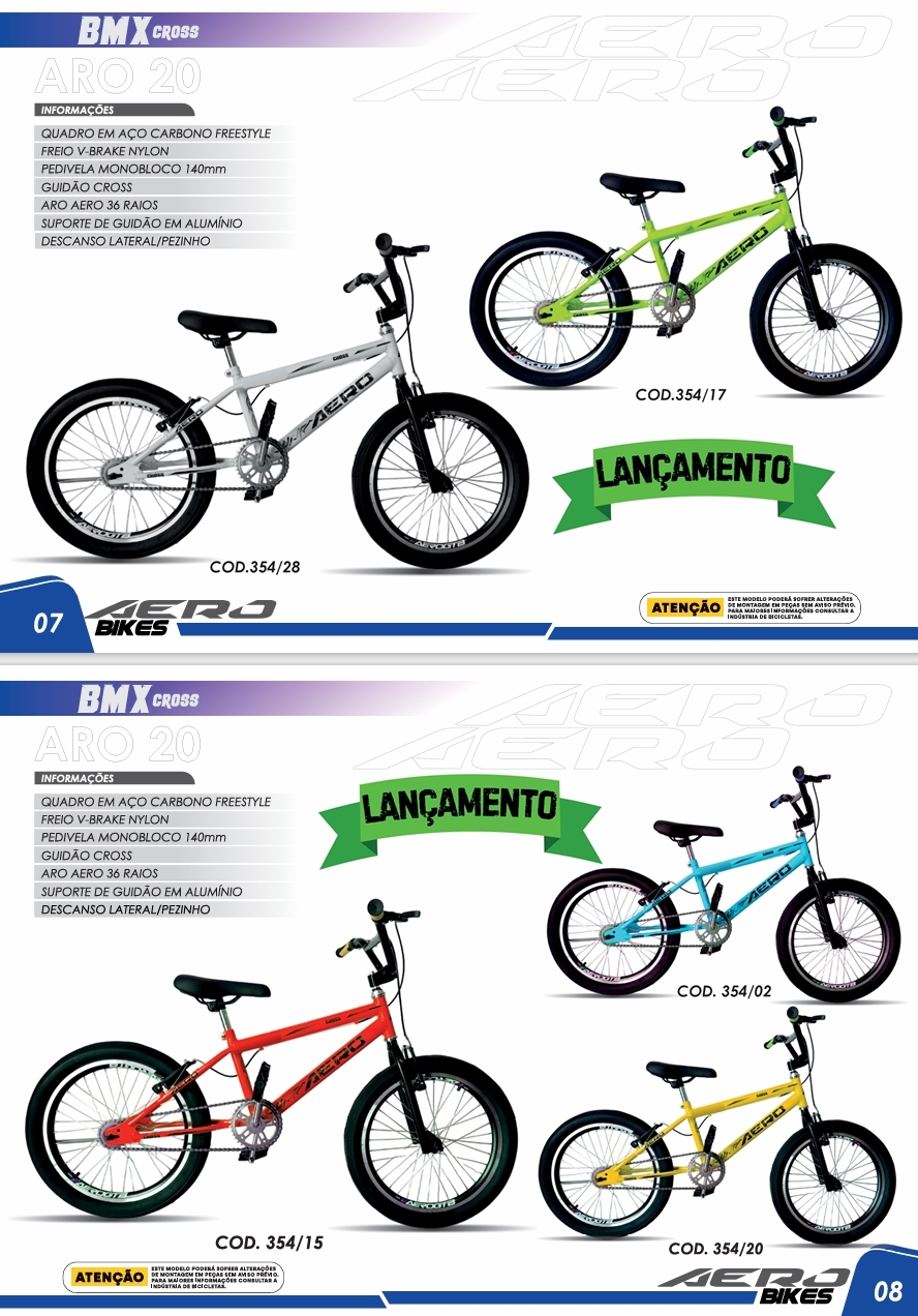 Bicicletas Aro 20 | Aero Bike 0925