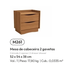 Mesa De Cabeceira | M261 | Kappesberg Móveis 0526