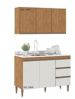 Cozinha Modulada 2PÇS | S01.152 | Soluzione 0326