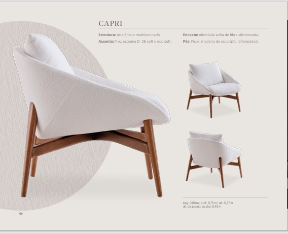 Poltrona Capri | Treviso 1025