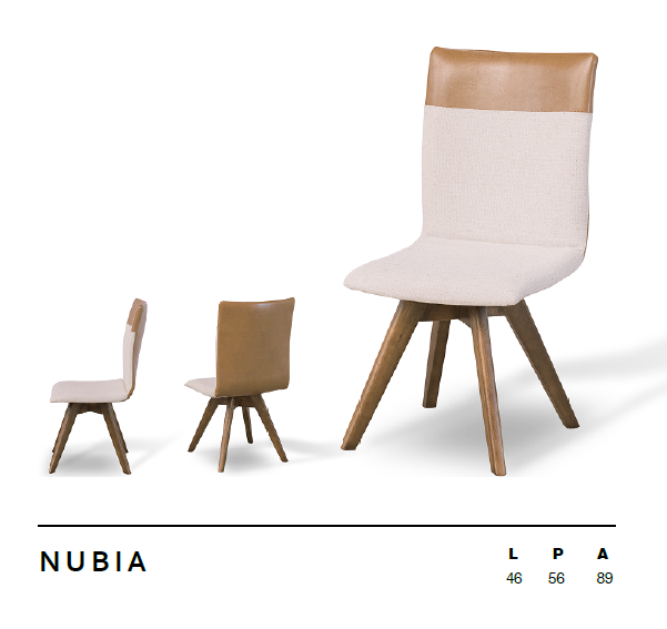 Cadeira Nubia | L2 Design Mobiliário