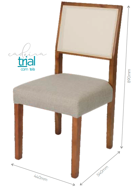 Cadeira Trial | A partir de R$184,00 | Rogar