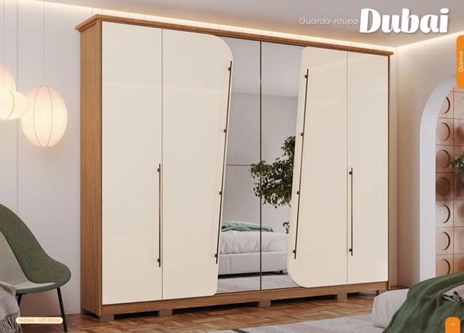 Roupeiro Dubai | Henn | Venda : -60% 0925