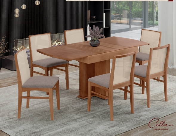 Conjunto 05 | Mesa + Cadeira | Consulte Valores na Descrição! | Cella 1026