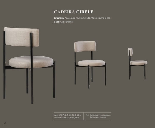 Cadeira Cibele | Treviso 1025