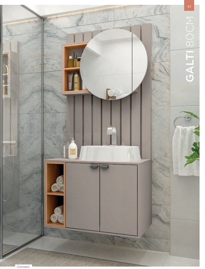 Conjunto Galti 80CM Suspenso | Consulte Valores Na Descrição | Balcony 1026