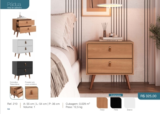 Mesa de Cabeceira Pádua | Venda:-40% | JCarvalho 0925