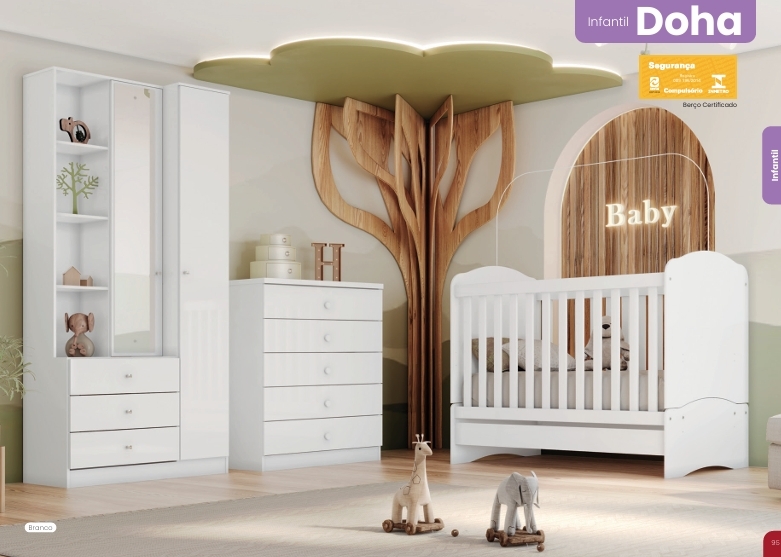 Roupeiro Infantil Doha | Henn Infantil 0426