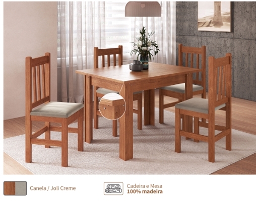 Conjunto 21 | Mesa + Cadeira | Zamarchi 0926