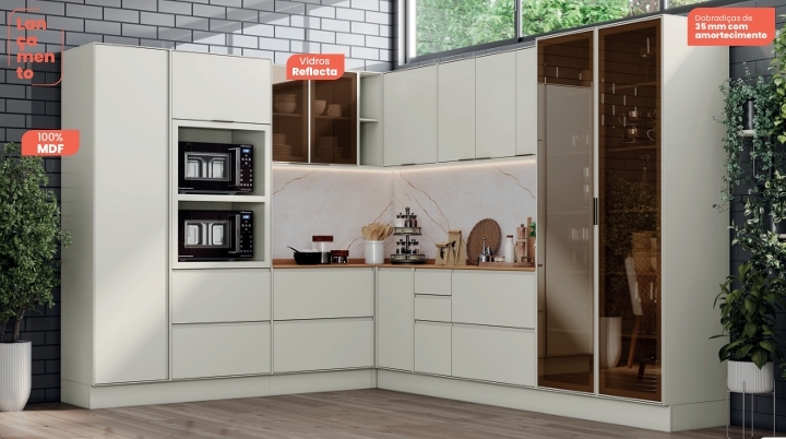 Cozinha Modulada Fineze | Henn Cozinhas 0426
