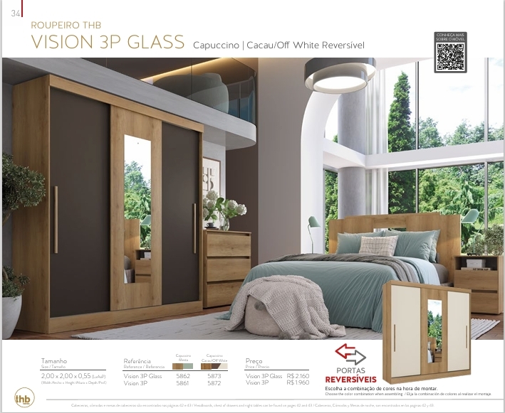Roupeiro Vision 200 | Venda:-45% | THB 0925