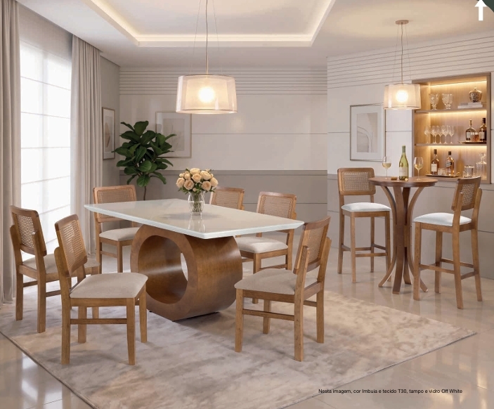 Conjunto 14 | Mesa + Cadeira + Bistro | Consulte Valores na Descrição! | Rossil 1026