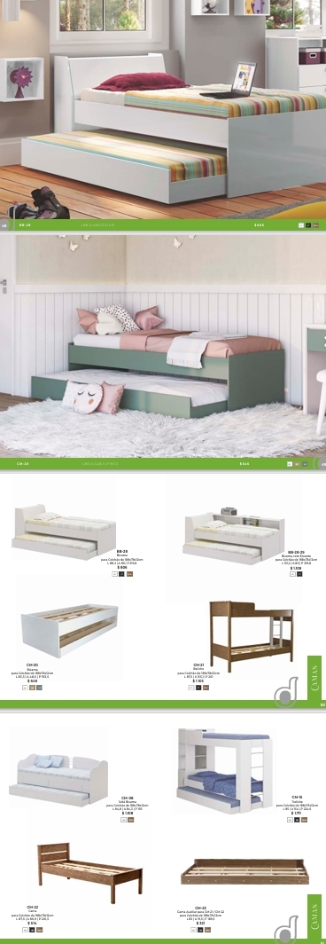 Camas | BB-28 - CM-20 - CM-21 - CM-20 - BB-28 - BB-28-29 | Venda: -33% | Ditalia 0725