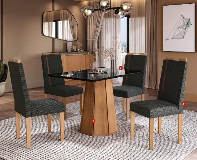 Mesa Jade BA54 | Kappesberg Sala de Jantar 0626