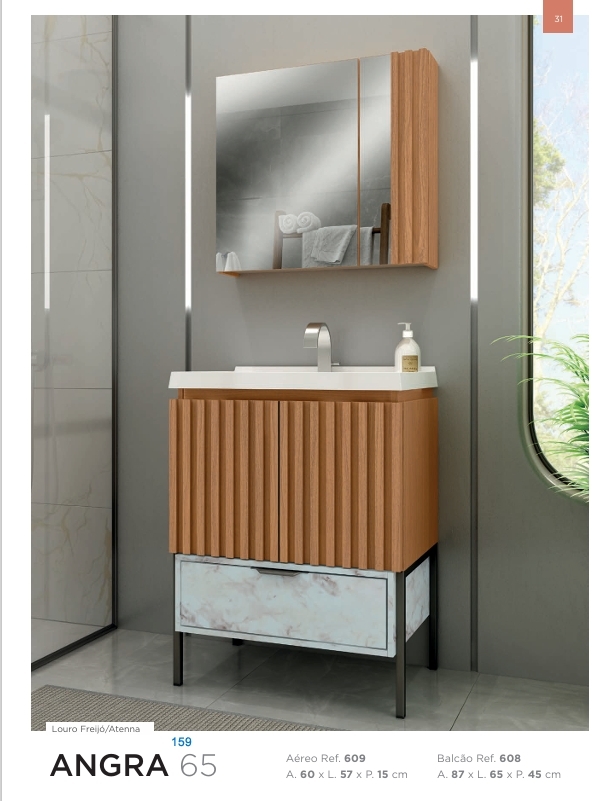 Conjunto Banheiro Angra 65CM | Balcony 0926